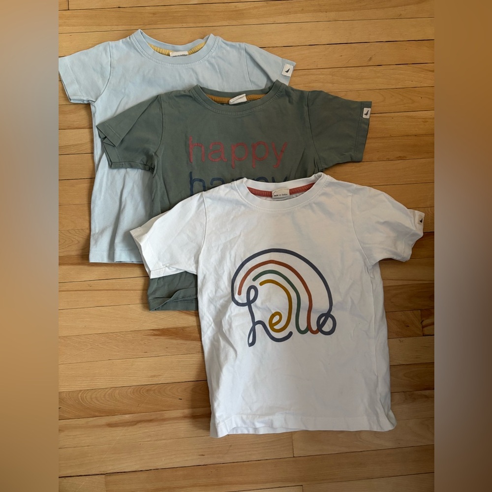 Turtledove London 4-6 Organic Cotton Tees